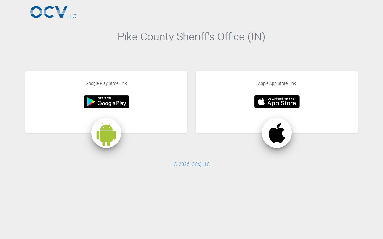 Pike County Sheriff mobile inmate record access